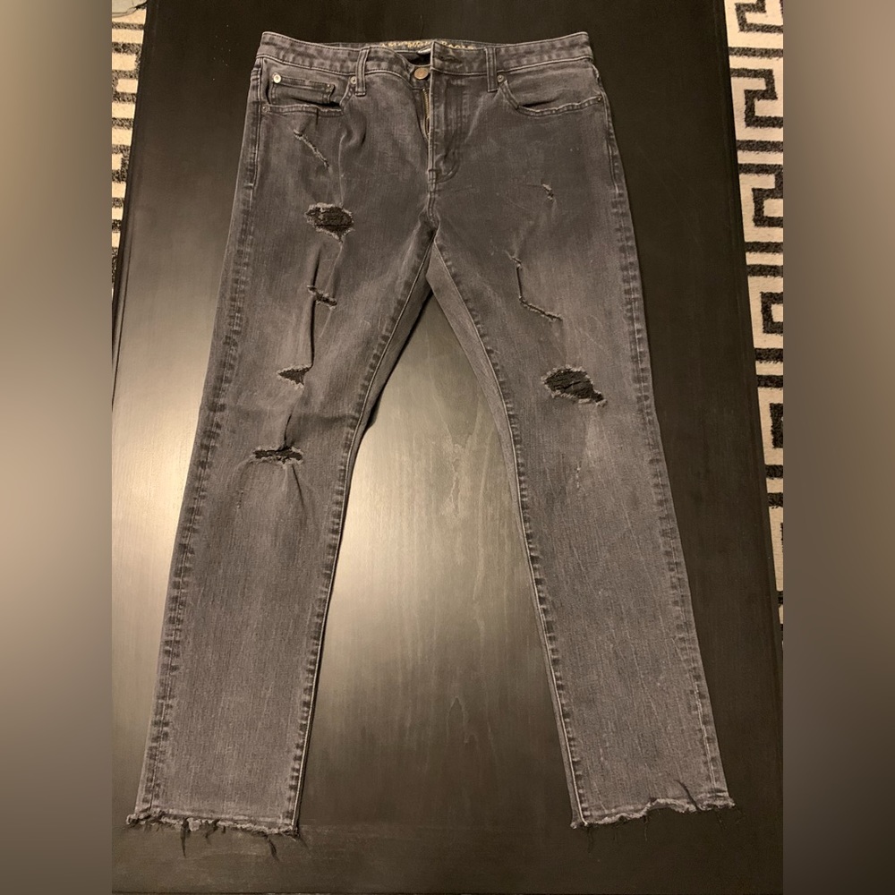 AE 34/30 Black Jeans Slim extreme flex4